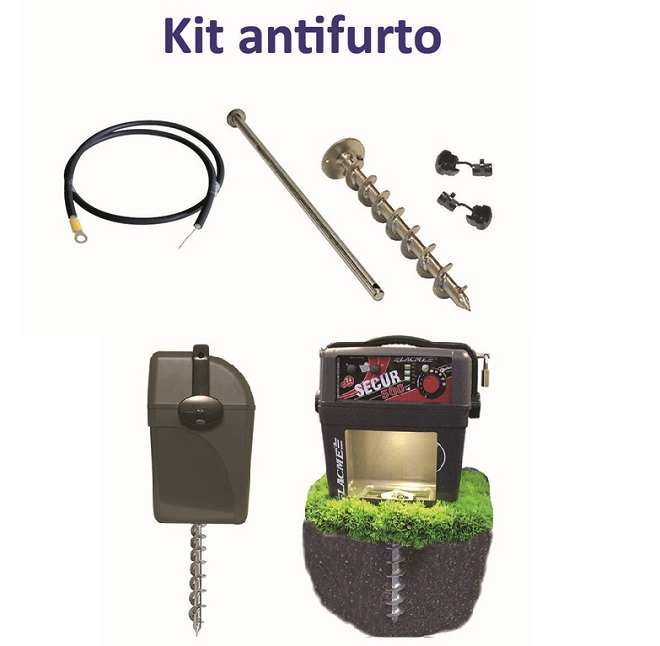 KIT ANTIFURTO PER ELETTRIFICATORI Macchine e Batterie 